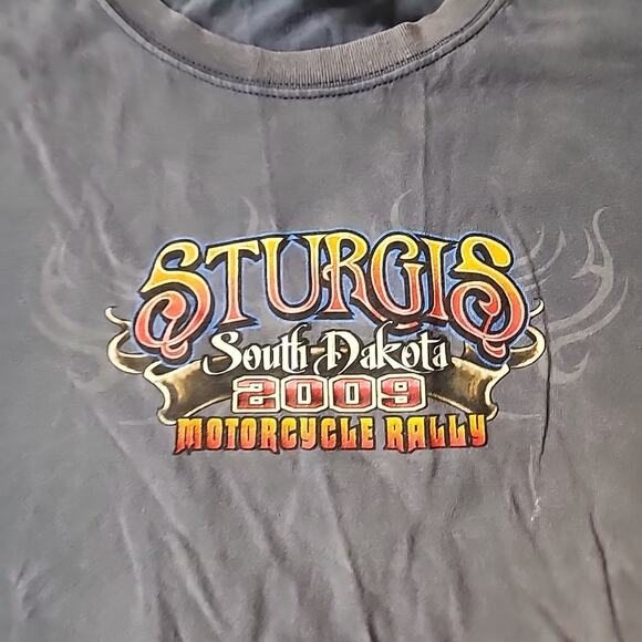 Sturgis Biker Rally T Shirt Size XXXL 2009 - Picture 2 of 5